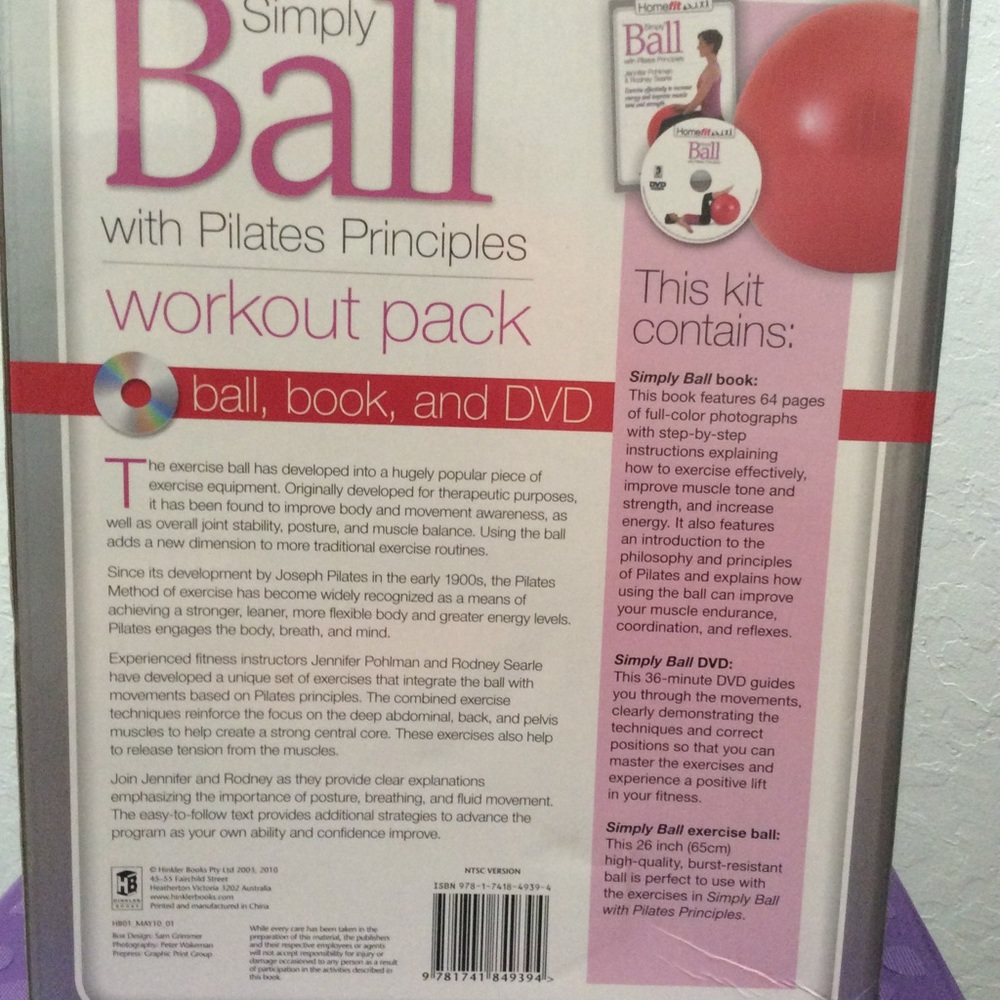 Simply ball with Pilates Principles - Picture 2 of 2